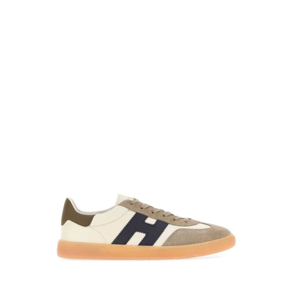 Hogan Men Ivory Leather Hogan Cool Sneakers